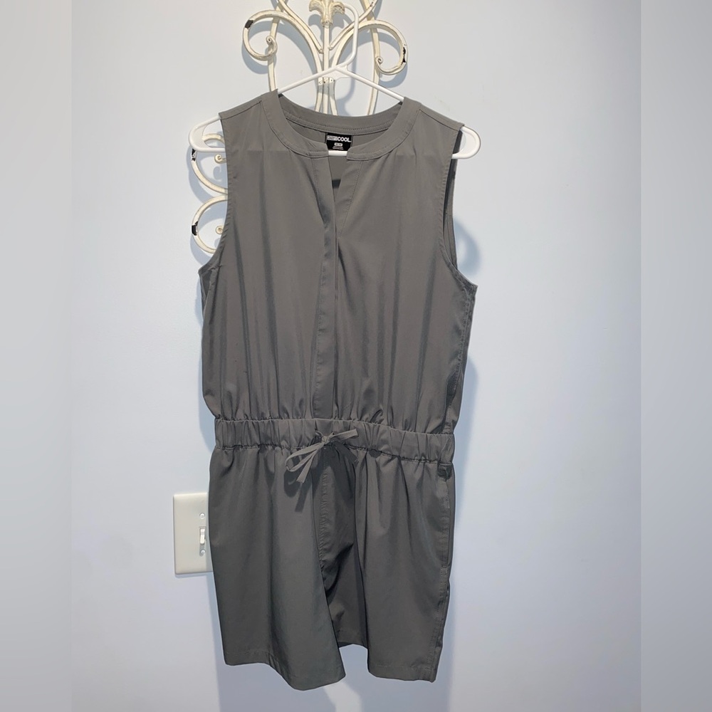NEW 32 Degrees Cool Olive Green Sleeveless Romper - Medium